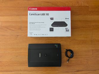 Canon CanoScan LiDE 110 - color image scanner; w original box