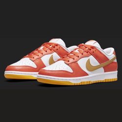 Dunks Low University Orange Gold