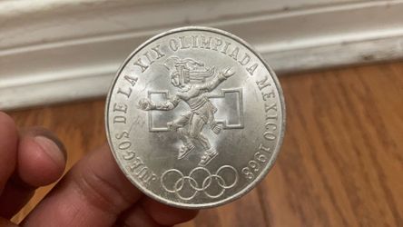 1968 olimpiada Mexico 25 pesos