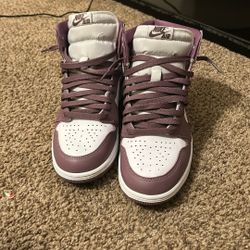 Jordan 1  White Mauve 