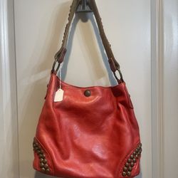 Two Bar West Leather Purse
