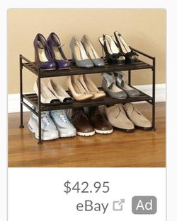 Brown Shoe Organizer