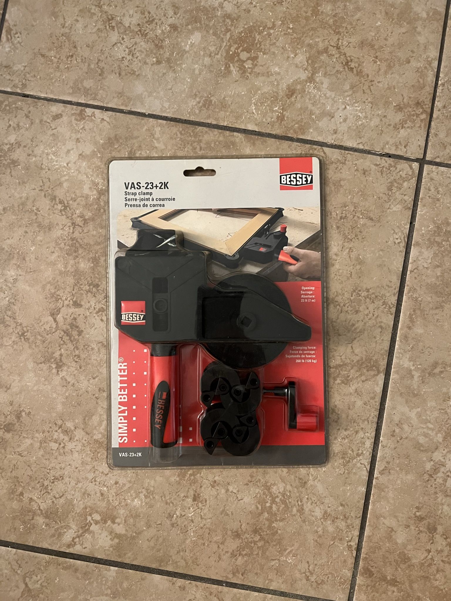 Bessey Strap clamp (VAS-23 + 2k 23ft)