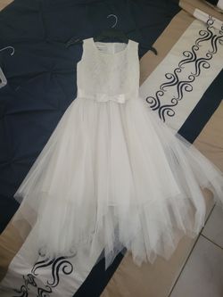 Communion Dress With Veil 