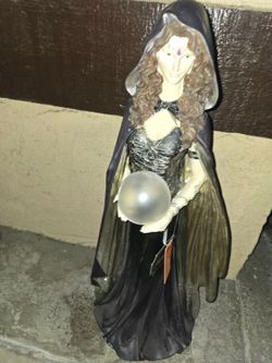 Fortune teller statue