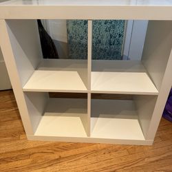 IKEA KALLAX 4-cube shelf $40