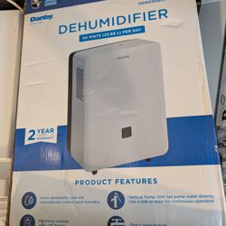 Danby Dehumidifier 50 Pints