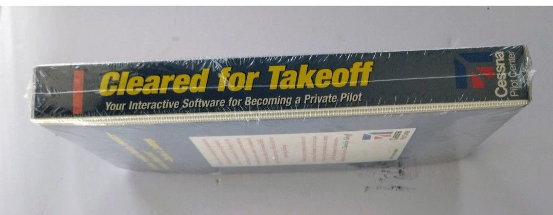 Cleared For Takeoff Cessna Multimedia Training System New Plastic Sealed