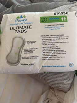 Secure personal Care Ultimate Pads