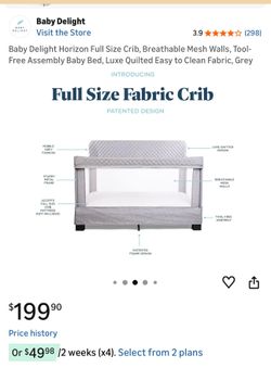 Baby delight full size crib