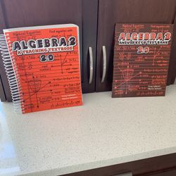 Teaching Textbooks - Algebra 2 - 2.0 (textbook and answer Key)