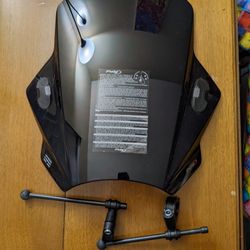 Puig 8088H Bat Smoke Windshield 