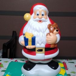 Santa Christmas Blow Mold Decoration!