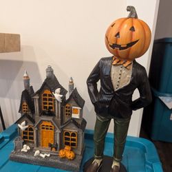 Whole Box Of Halloween Decorations 