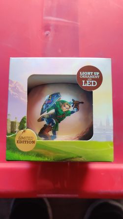 Nintendo limited edition light up ornament with LED