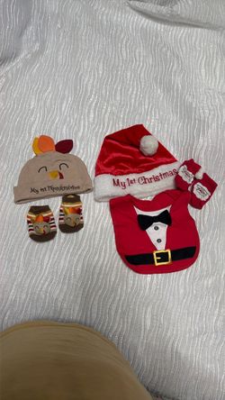 Baby First Thanksgiving & Christmas Holiday Set