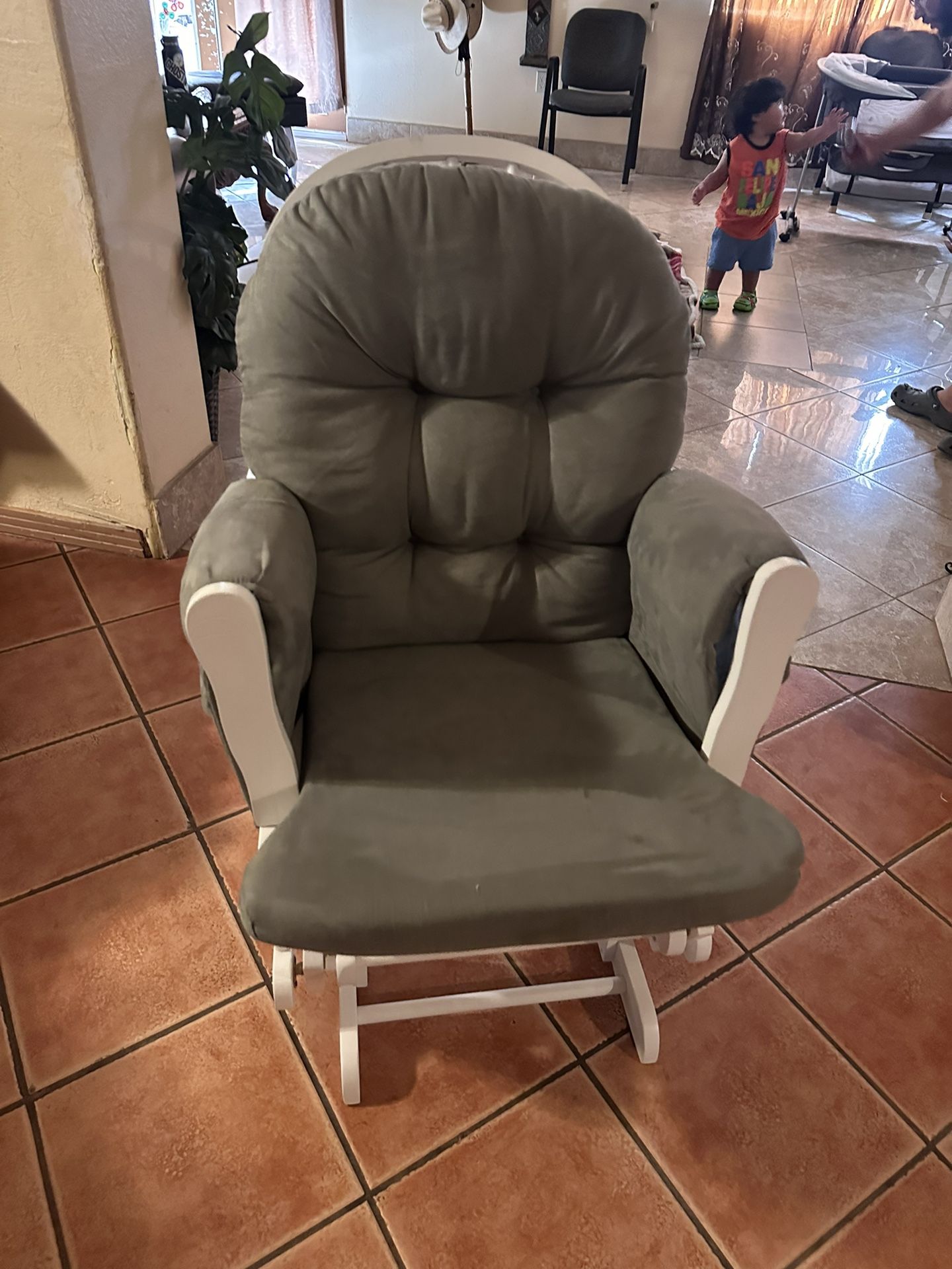 Bassinet And Rocking Chair