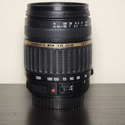 Tamron AF 18-200mm F 3.5-6.3 Di II LD Asperical [IF] Macro Model A14 with filter for Canon