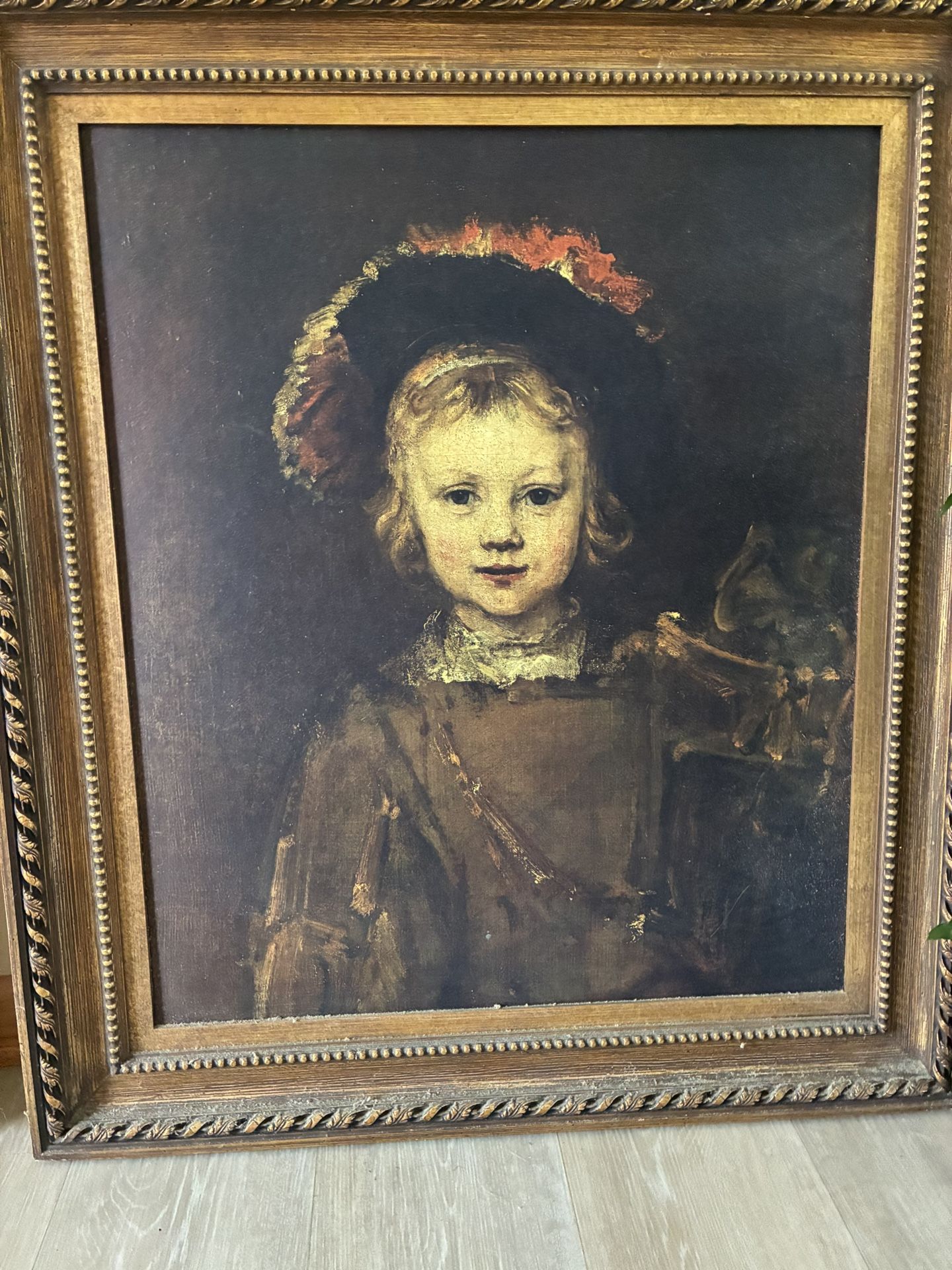 Rembrandt Portrait -Boy In A fancy Costume