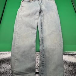 Levi Strauss & Co Blue Denim Jeans Boys Size 6 Regular 