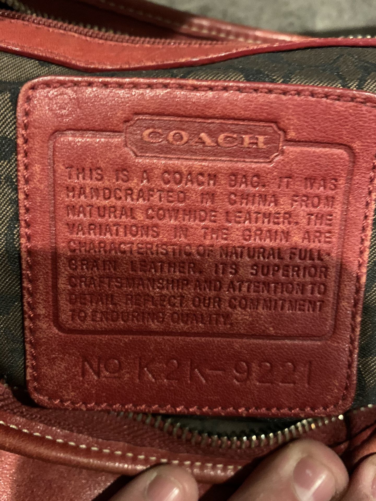 Coach purse