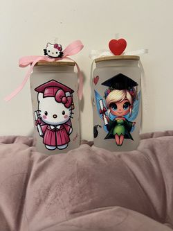 New graduate cups frosted 16 oz