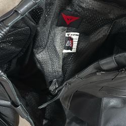 Dainese Pony Leather Motorcycle Pants 