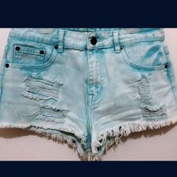 JR STONE WASHED BOOTIE SHORTS NEW
