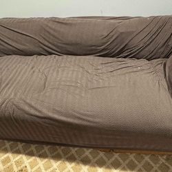 Couch + Loveseat (with slipcovers)