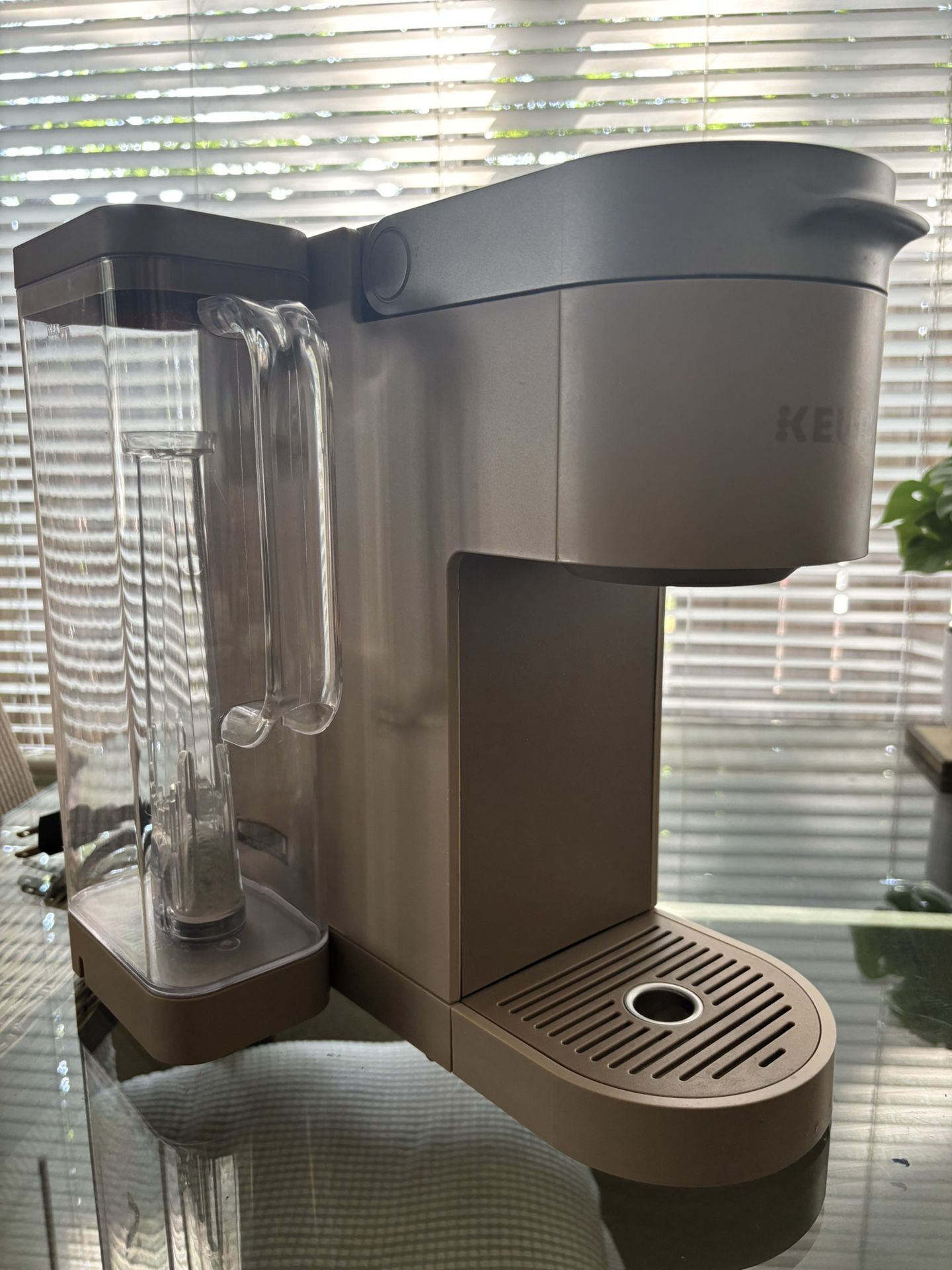 Tan Keurig Machine