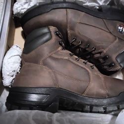 Men's HyTest Admiral Steel Toe  Work Boots