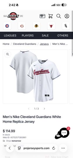 Cleveland Guardians Jersey 