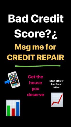 Bad Credit? Need credit repair?