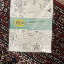 Kids made modern attisy book to color in Patrick Hruby