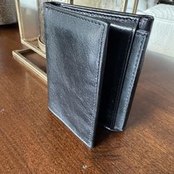 NWT DOPP Original Genuine Leather Trifold Wallet 