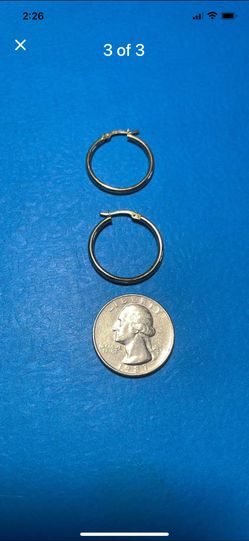 14 K Hoops