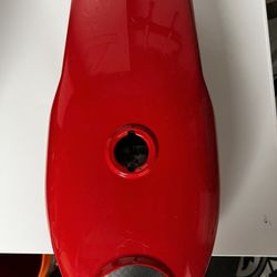 After Market Café Racer, Universal Gas Tank, Painted Lamborghini Red