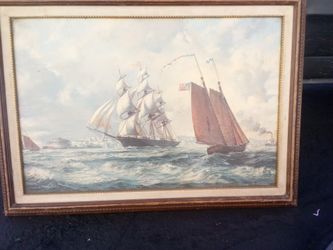The golden West,Roy cross original