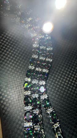 Multicolor 3A CZ Diamond Accent Bracelet With extension