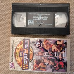 WWF - Best of Wrestlemania I - XIV (VHS, 1998)