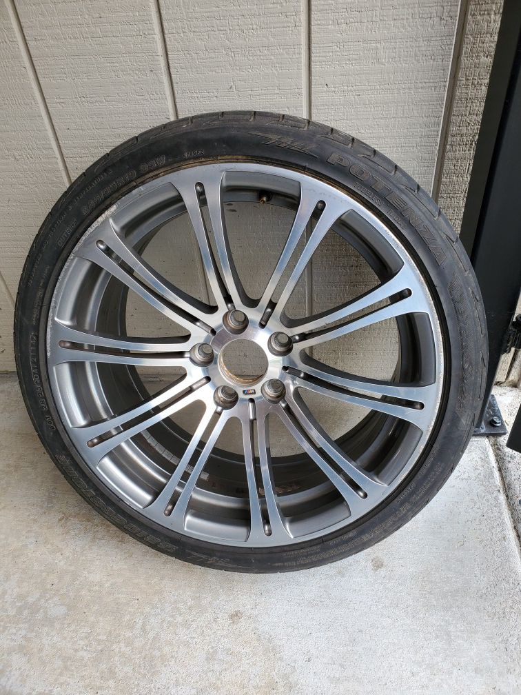 Bmw m3 rim and tire