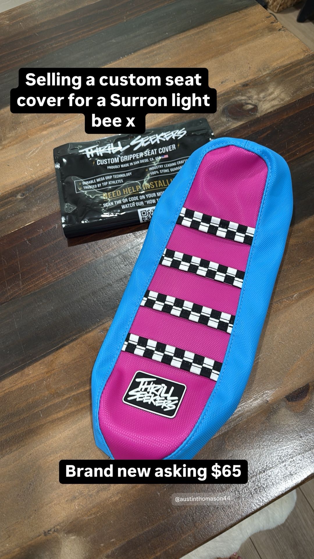 Thrill Seekers Surron Light Bee X Seat Cover