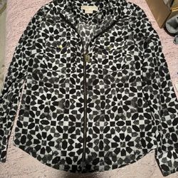 Womens P/s Small Michael Kors Dress Shirt 