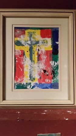 Cross Over,  a set of pictures framed and matted, by Art Worthy
