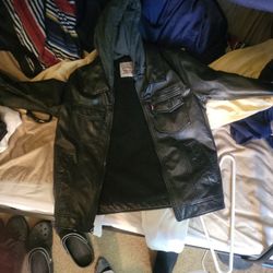 Levi Leather Jacket 