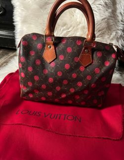Authentic Louis Vuitton Speedy 25Cherry Monogram Murakami
