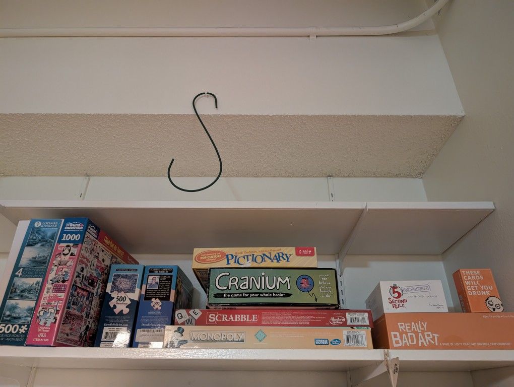 Various Board Games And Puzzles