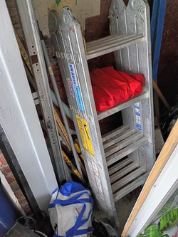 16 ft foldable ladder