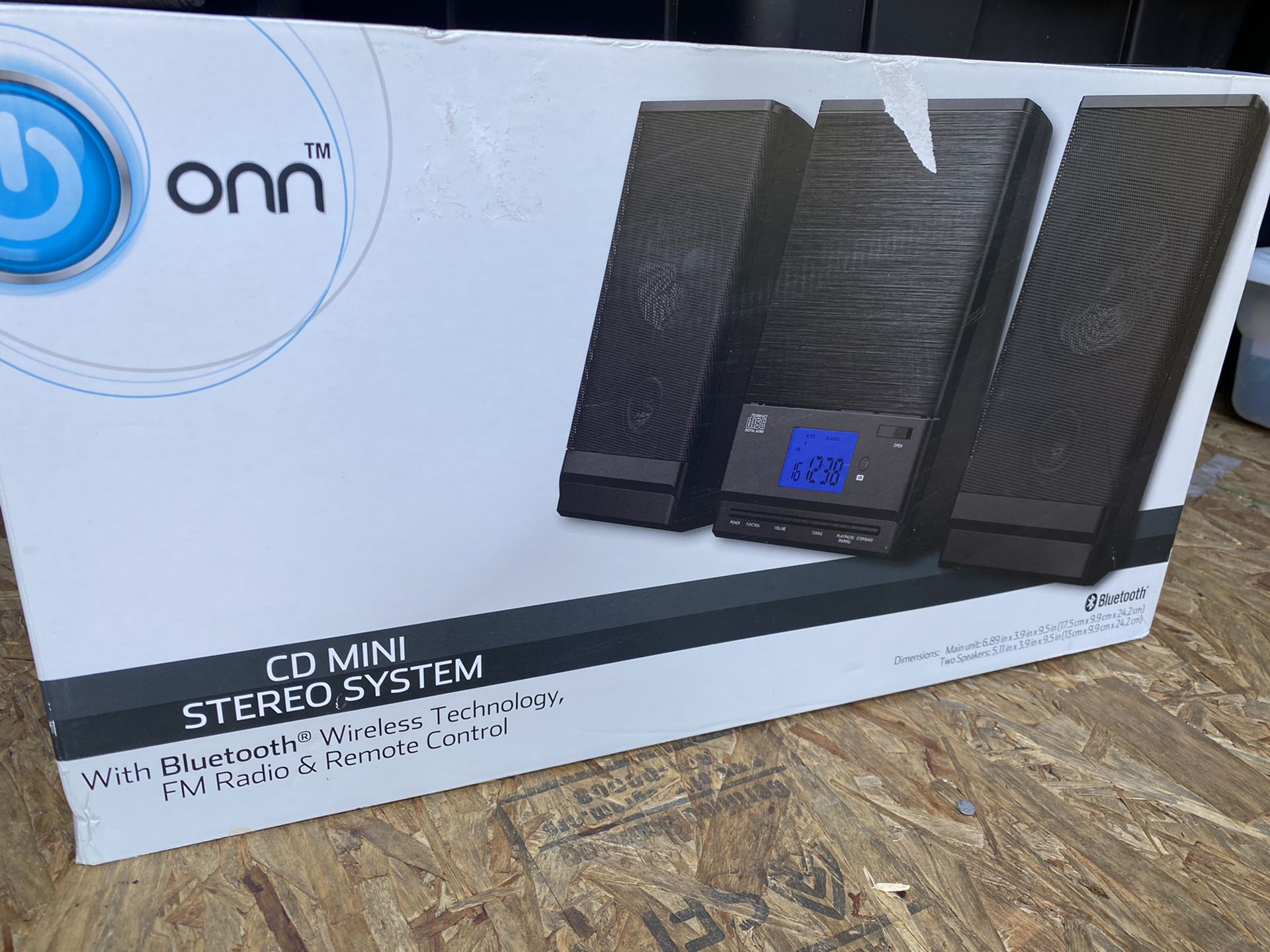 Slim Design Wireless Stereo System