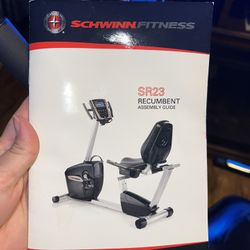 Schwinn SR23 Recumbent exercise bike